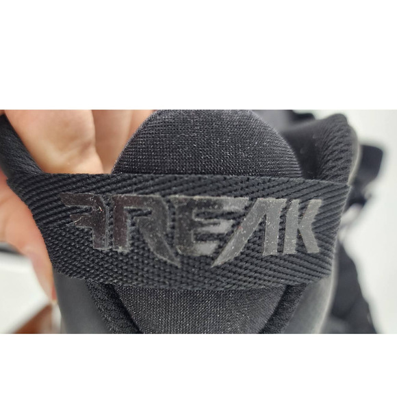 NEW Adidas Freak X Carbon Mid Tripple Black Football Cleats Size 18 - Picture 8 of 9